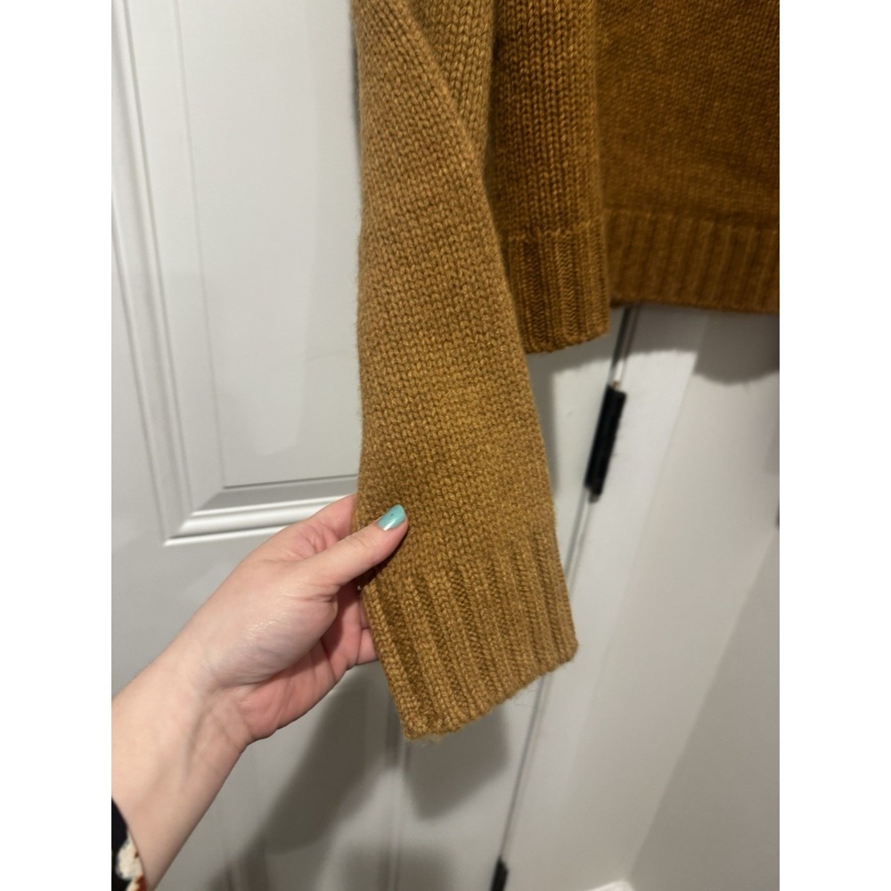 Bonpoint Women's Brown Cambridge Cashmere Turtleneck Sweater Sz 36 NWT XS - Picture 4 of 11